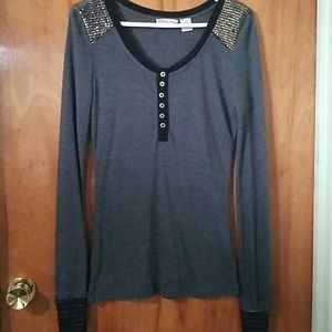 Miss Me long sleeve top